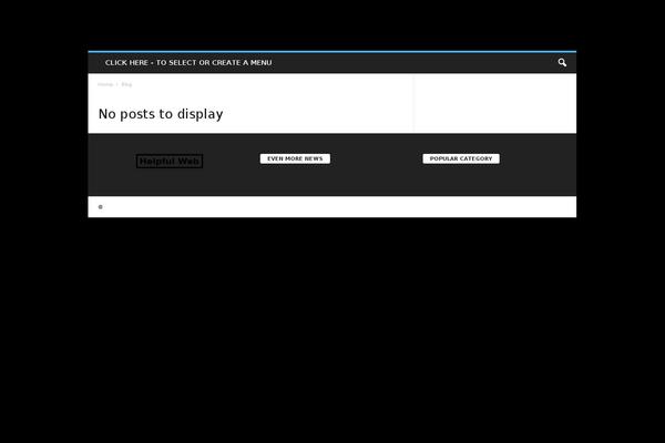 NewsMag theme site design template sample