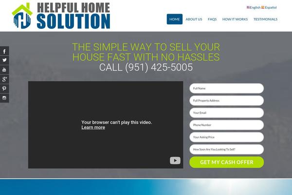 Site using Helios Solutions Social Media Buttons plugin