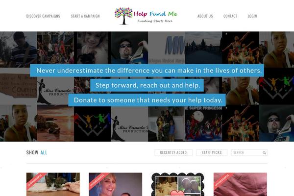 Site using Wp-crowdfunding plugin