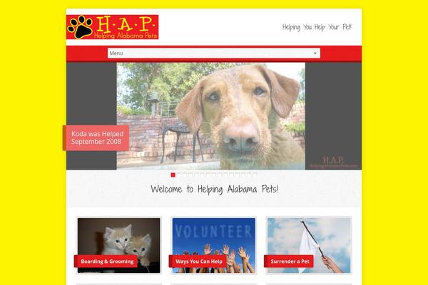 Risen theme site design template sample