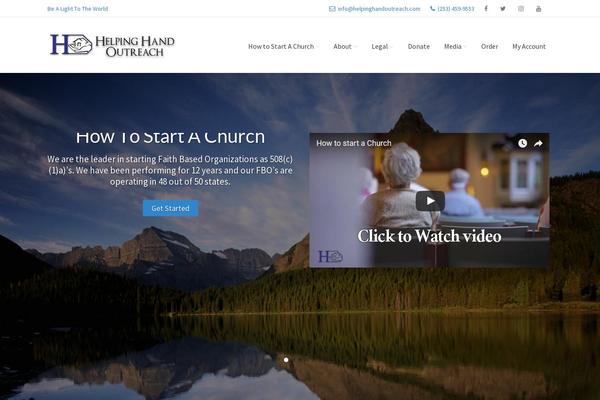 Kreativ-pro theme site design template sample