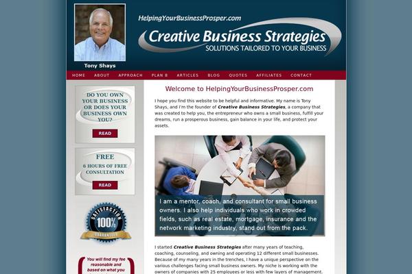Thesis 1.8 theme site design template sample