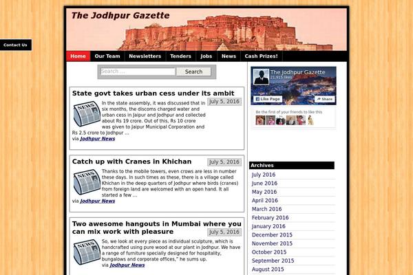Asteroid theme site design template sample