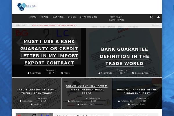 Typology theme site design template sample