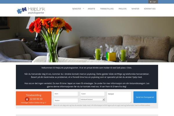 Medico theme site design template sample