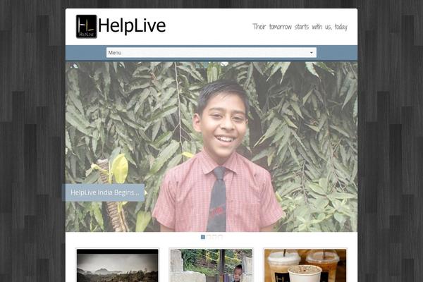 Risen theme site design template sample