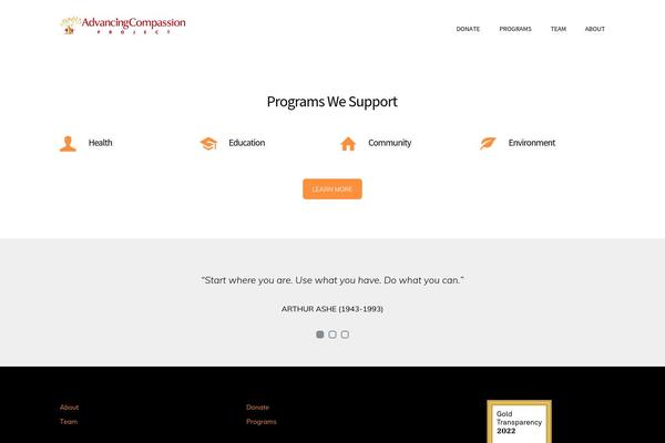 helplovegrow.org site used Hadron