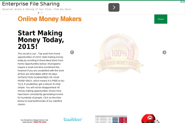 helpmakemoneyonline.com site used discover