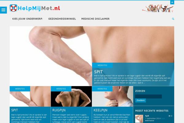 Puzzles theme site design template sample
