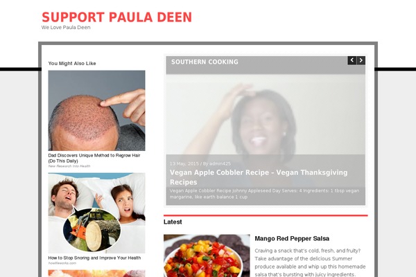 Hotnews theme site design template sample