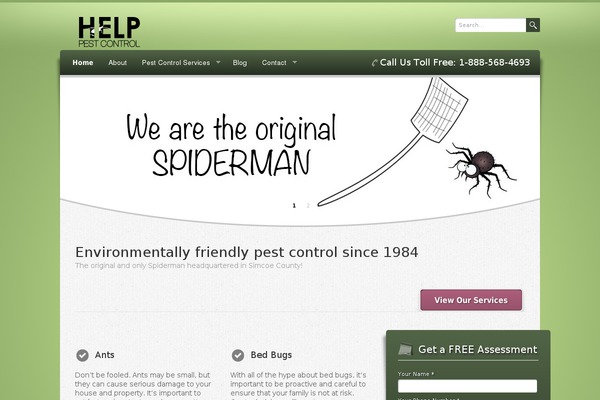 Wellness theme site design template sample