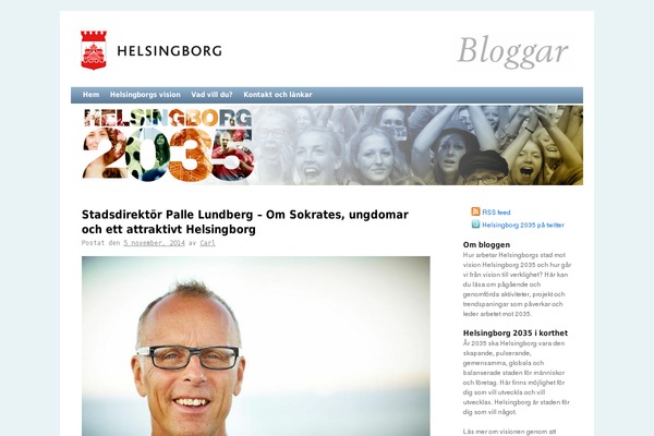 Municipio theme site design template sample
