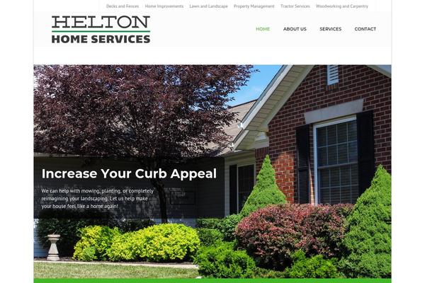 Constructo theme site design template sample