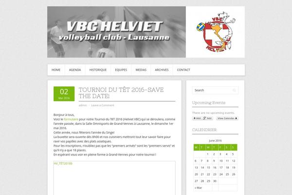 Contango theme site design template sample