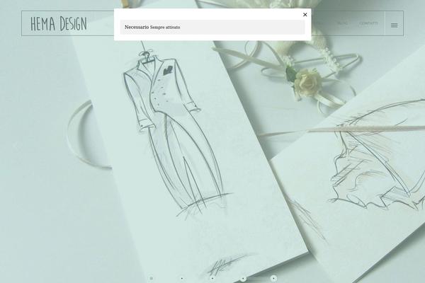 hemadesign.it site used Wpcloud