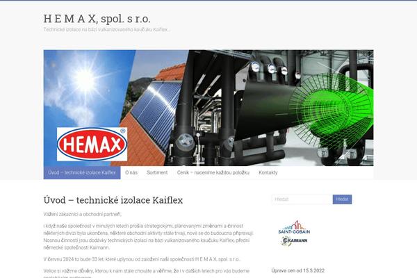 Accelerate theme site design template sample