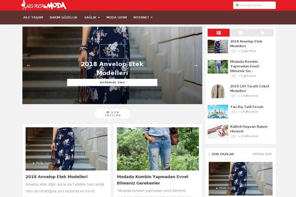 Mace theme site design template sample