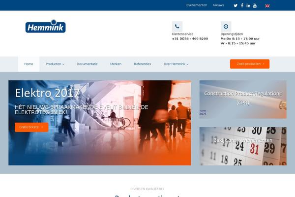 hemmink.nl site used Urbanbuilder-child