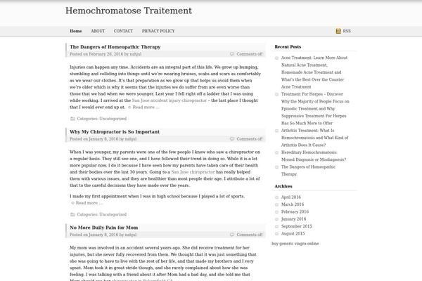 Nest theme site design template sample
