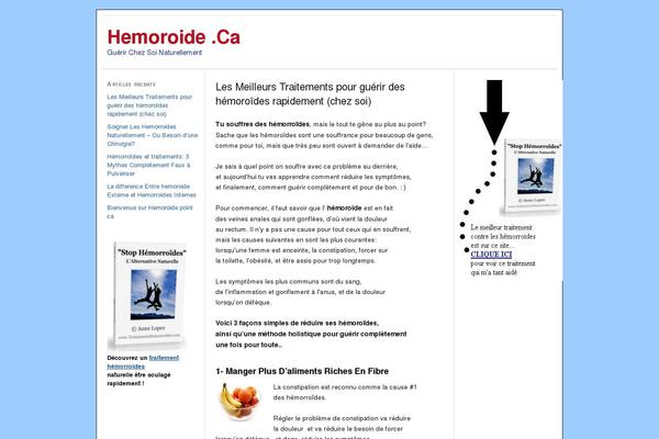 Thesis 1.8.5 theme site design template sample