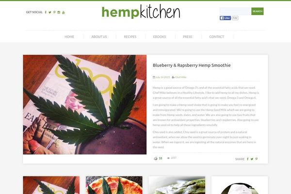 Delight theme site design template sample
