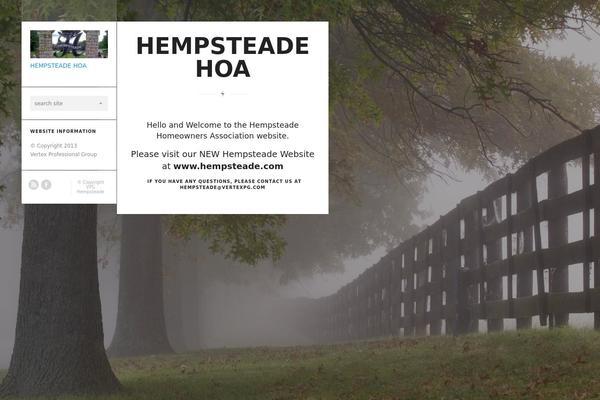hempsteadehoa.com site used Flashlight