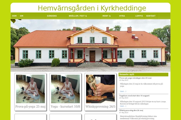 Site using Restaurantpress plugin