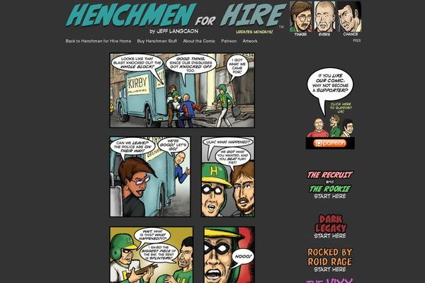 ComicPress theme site design template sample