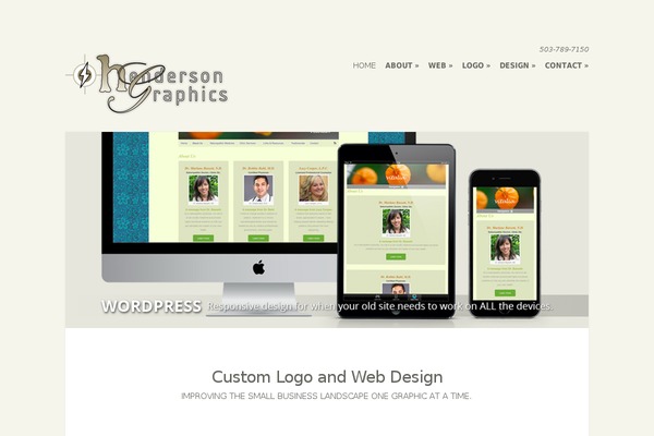 Flexible theme site design template sample