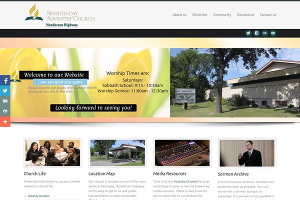 Site using Vimeo plugin