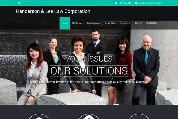 Wallstreet-pro theme site design template sample