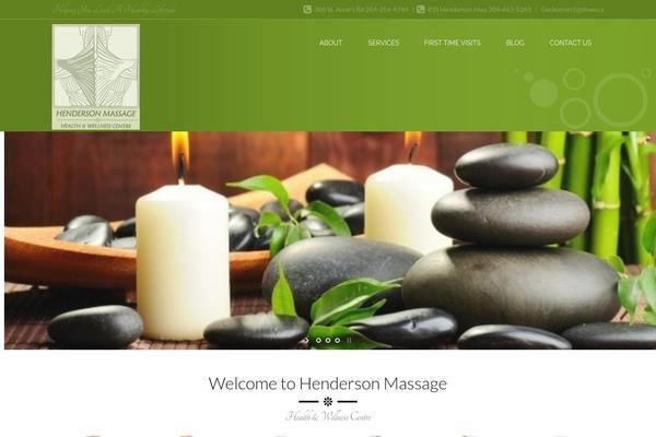 hendersonmassage.ca site used Henderson