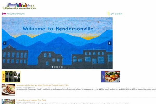 Mainstreet theme site design template sample