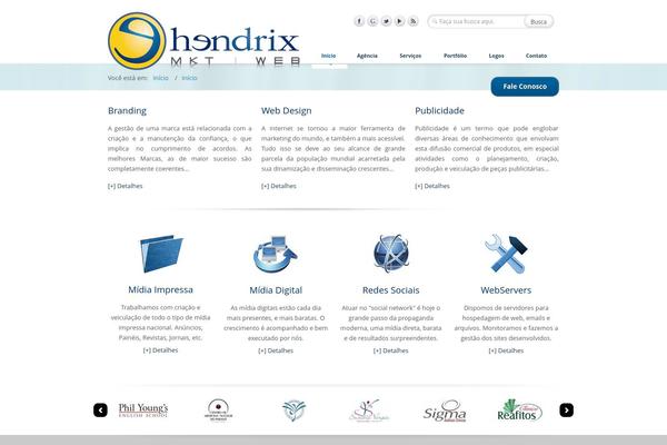 Caffeine theme site design template sample