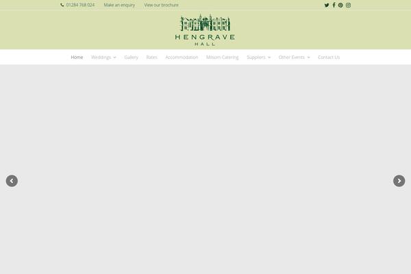 Total theme site design template sample