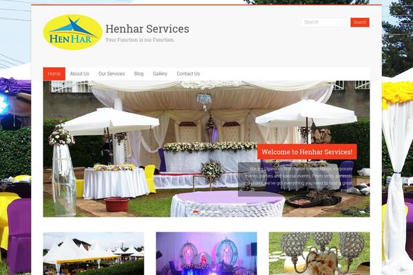 Accelerate theme site design template sample