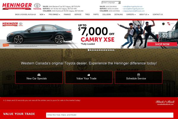 Athena theme site design template sample