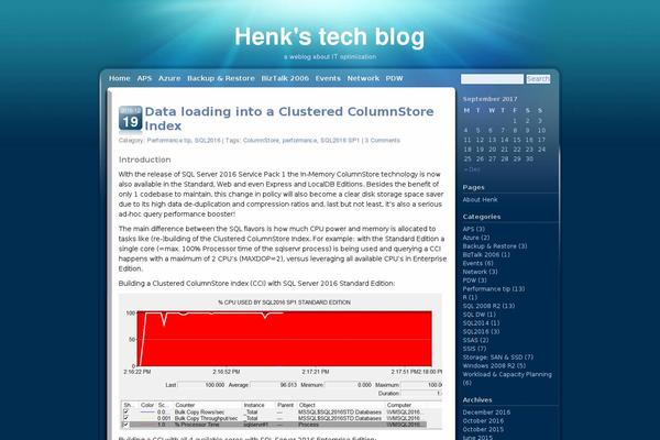 Win7blog theme site design template sample