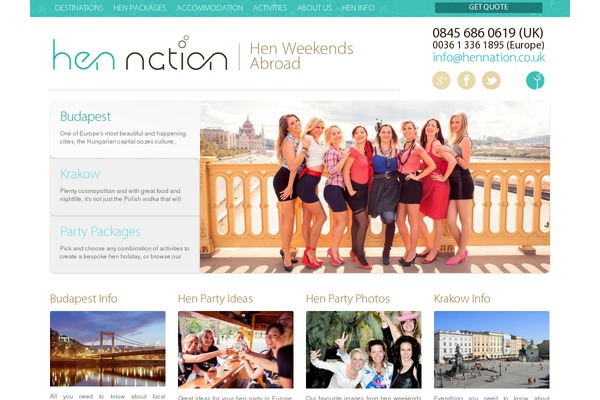 hennation.co.uk site used Lorem