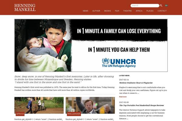 henning theme websites examples