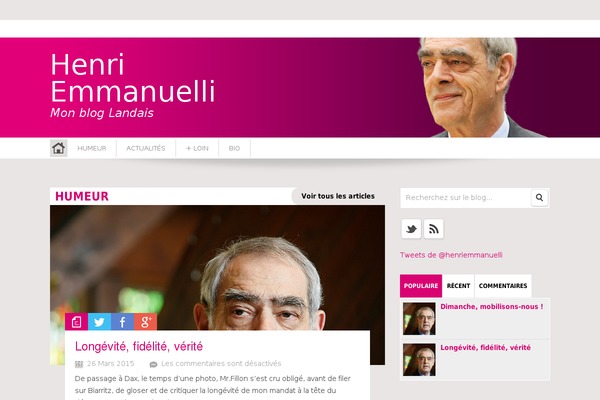 henri-emmanuelli.fr site used Promola