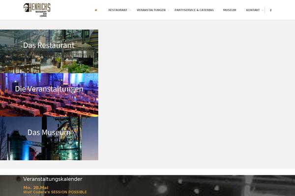 Resca theme site design template sample
