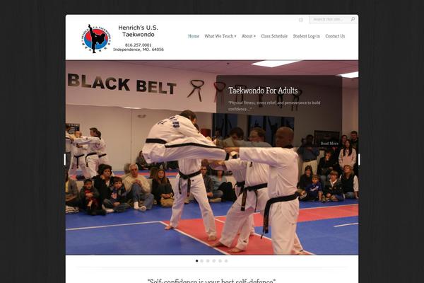 Chameleon theme site design template sample
