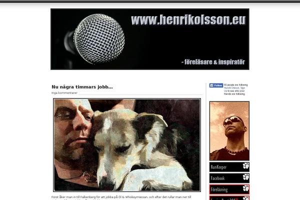 Journalist theme site design template sample