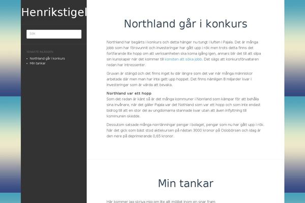 Landline theme site design template sample
