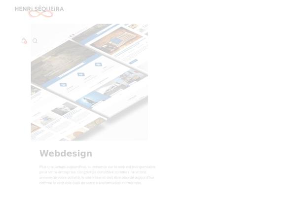 Helion theme site design template sample