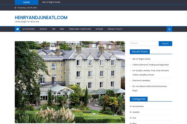 Mantranews theme site design template sample