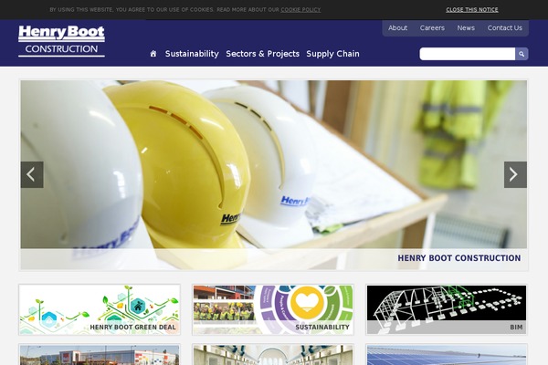 Site using Bannerspace Slideshow plugin