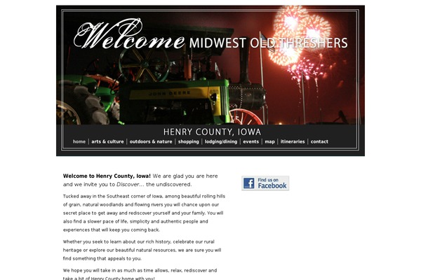 henrycountytourism.com site used Gray Lines