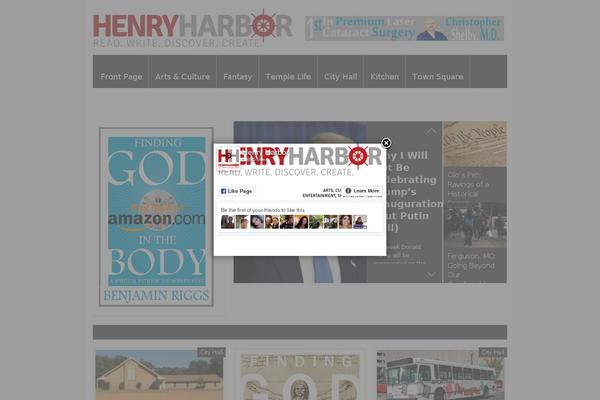 FlyingNews theme site design template sample